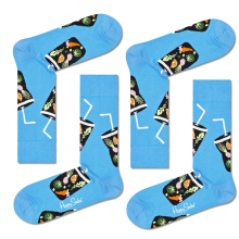 Happy Socks Smoothie Sininen 36-40 2pack