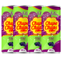 Chupa Chups Virvoitusjuoma Grape 4kpl
