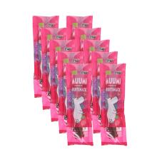 Moomin Muumi-hedelmäsnack Luomu Mansikka 10-pack
