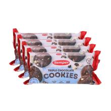 Semper Suklaakeksi Triple Chocolate Cookies 4-pack