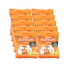 Moomin Fruit Bears Banaani Luomu 10-pack