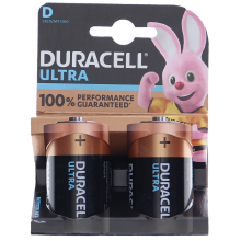 Duracell - Alkaliparistot Ultra Power D 2kpl