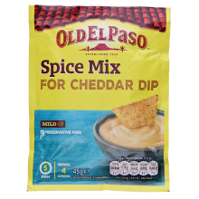 Old El Paso - OEP Cheddar Dip mix 24x45g