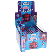 Vidal - Dipper XL Vadelmatoffeepatukka 100kpl
