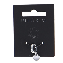 Pilgrim - Hopeoitu Sydän Riipus