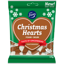 Fazer - Christmas Hearts vaahtomakeiset