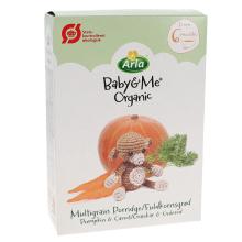 Baby & me - Bab Græskar/gulerod 210g