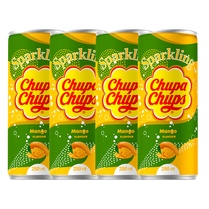 Chupa Chups Mango Virvoitusjuoma 4kpl