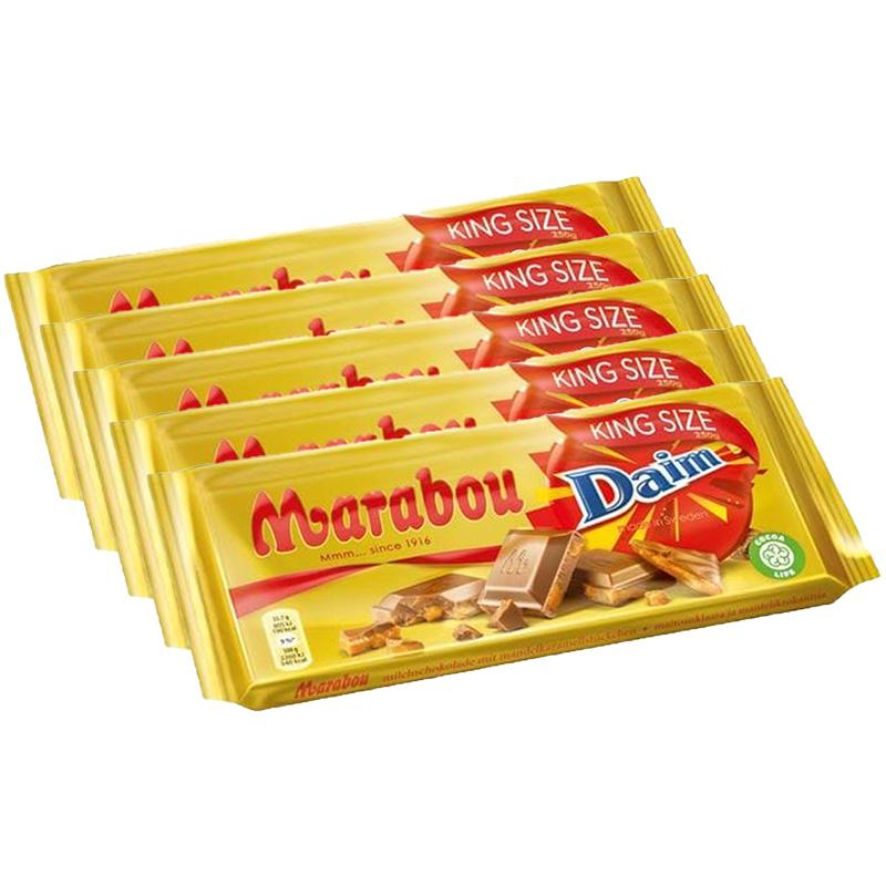 Marabou Suklaalevy Daim 5kpl