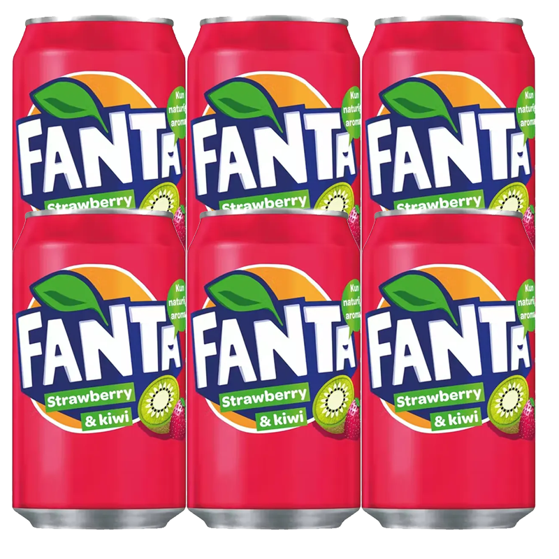 Fanta Strawberry & Kiwi 6kpl