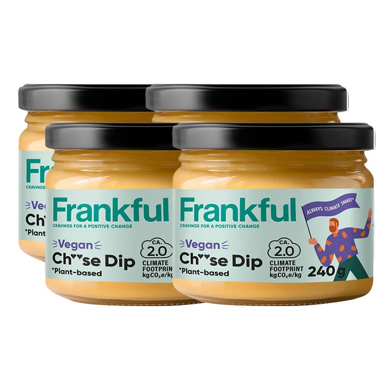 Frankful Vegaaninen Ch**se Dip 4-pack