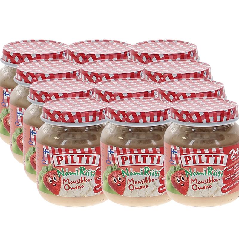 Piltti Namiriisi Mansikka & Omena 12-pack