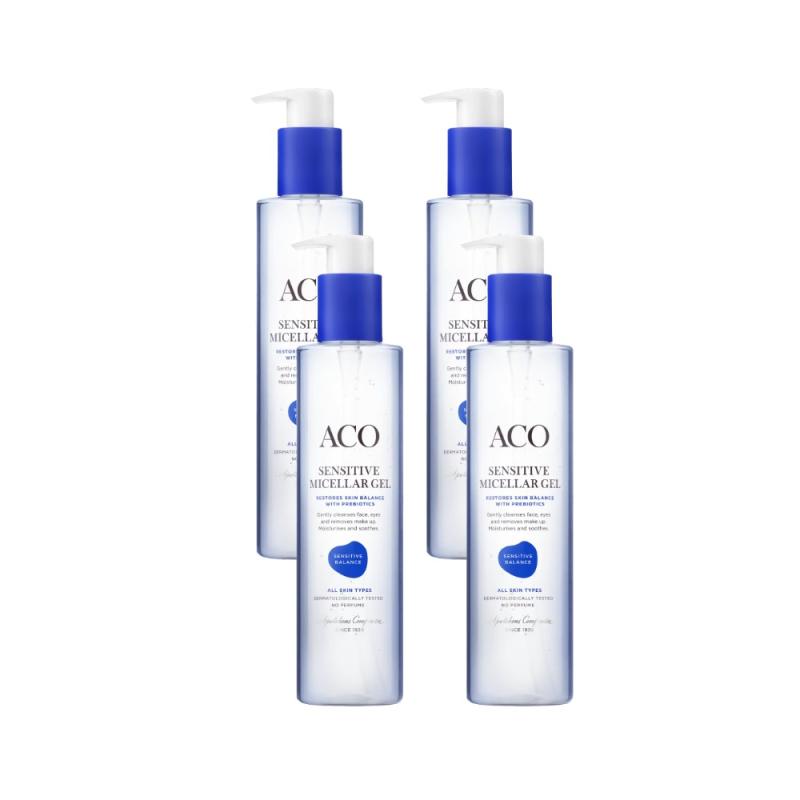 ACO Misellipuhdistusgeeli Sensitive Balance 4-pack