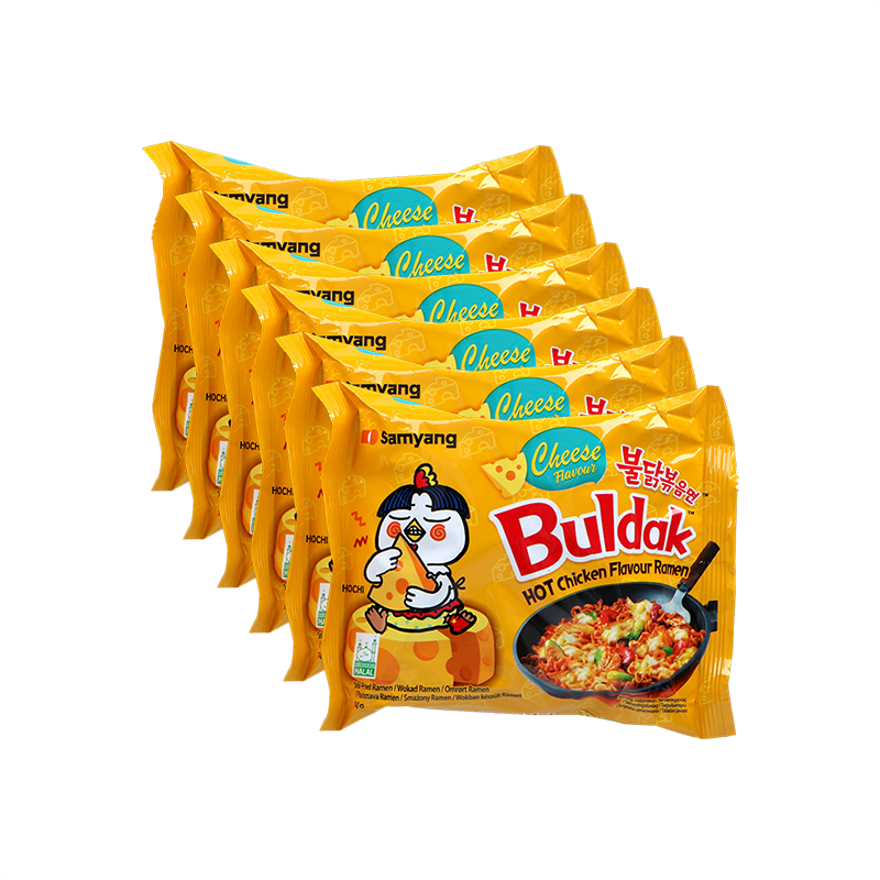 Samyang Ramen Nuudelit Cheese Flavour 6-pack